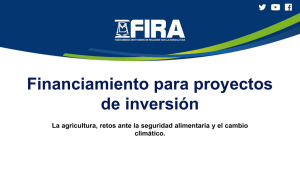 Ing. Mario Monarrez Macías - Fideicomisos Instituidos en Relación con la Agricultura (FIRA)