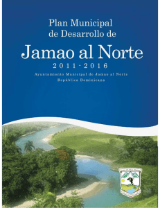 Plan Municipal de Desarrollo Jamao al Norte
