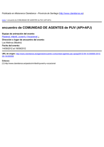 encuentro de COMUNIDAD DE AGENTES de PIJV (API+APJ) ) Los Molinos (Madrid)