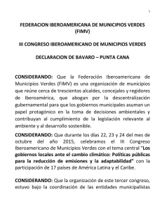 Declaración de Bávaro Punta Cana firmad