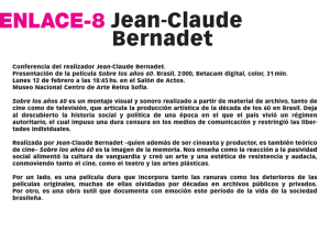 Enlace-8. Jean Claude Bernadet