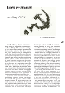 Reseña: Idea del comunismo, de Slavo Zizek