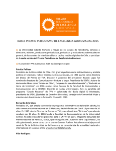 Bases Premio Periodismo de Excelencia Audiovisual 2015