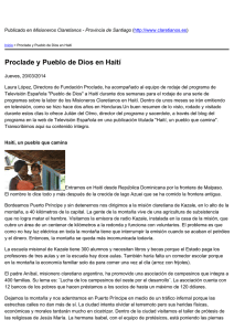 Proclade y Pueblo de Dios en Haití