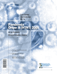 Lecciones aprendidas de la pandemia Gripe A (H1N1) 2009 en la frontera México-Estados Unidos
