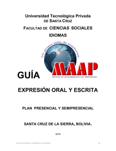 Texto Guía MAAP  Expr.Oral y Escrita  2016 (1)