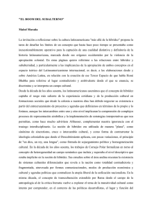 -Mora a, Mabel (1998) El Boom de lo subalterno , en Castro G mez, S. y E. Mendieta, op.cit.