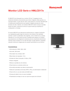 Monitor LCD Serie e HMLCD17e