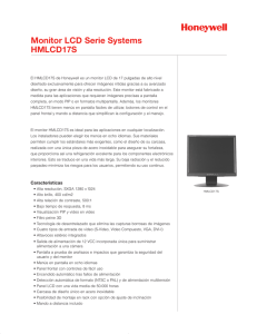 Monitor LCD Serie Systems HMLCD17S