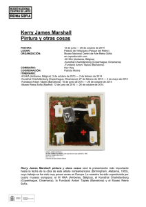 Short press release Kerry James Marshall: painting and other stuff (Spanish version)