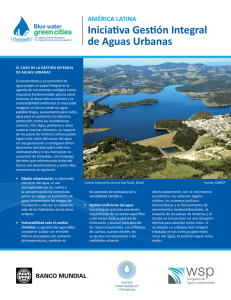 Iniciativa Gestión Integral de Aguas Urbanas