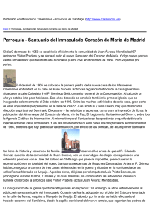 Parroquia - Santuario del Inmaculado Corazón de María de Madrid