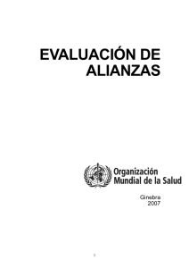 4. Assessing partnerships - Spanish pdf, 80kb