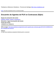 Encuentro de Agentes de PIJV en Contrueces (Gijón) ) 10/09/2010 al 12/09/2010