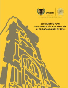 Informe de Seguimiento Plan Anticorrupción y de Atención al Ciudadano Abril de 2016 (166 Downloads)