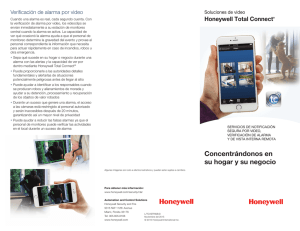 Total Connect Video Solutions End-user Tri-fold - Spanish
