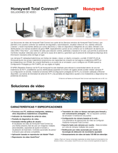 Total Connect Video Solutions Data Sheet - Spanish