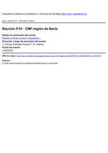Reunión PJV - CMF-región de Iberia )