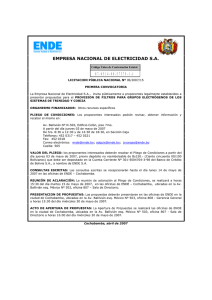EMPRESA NACIONAL DE ELECTRICIDAD S.A. 07-0514-00-57379-1-1
