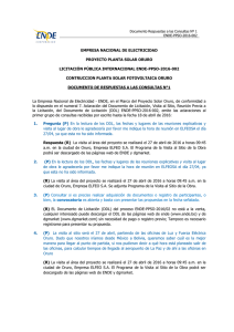 Documento de respuestas a las consultas nº 1