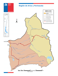 Región de Arica y Parinacota SIMBOLOGÍA