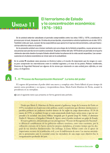 Módulo 6 - SemiPresencial - Historia Argentina 1976-1983