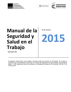 Descargar el informe Manual de la seguridad y salud en el trabajo Tipo de archivo: pdf Tamaño: 597.1 kB