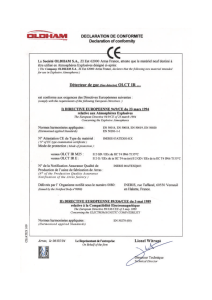 Certificado CE OLCT-IR