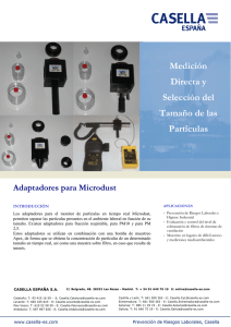 Catálogo Adaptadores Microdust