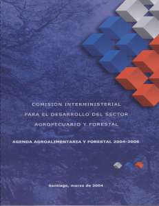 Agenda Agroalimentaria y Forestal 2004-2006 (PDF 493kb)