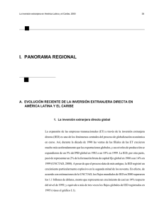 ■ I.  PANORAMA REGIONAL AMÉRICA LATINA Y EL CARIBE