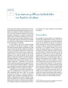 Cap tulo 17: Las nuevas pol ticas industriales en Am rica Latina