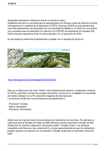 Geospatial representa a Geonova (Suiza) en America Latina.