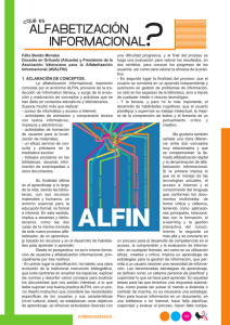 ¿Qué es ALFIN?