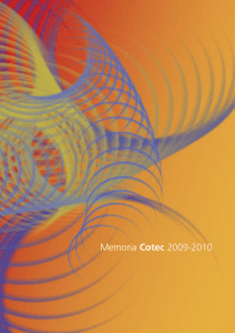 Memoria Cotec 2009-2010