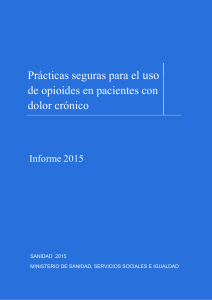 manejo seguro de opioides en pacientes con dolor crónico