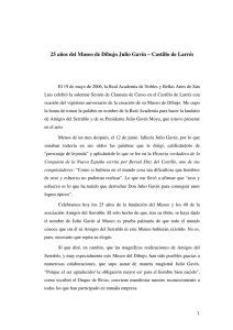 Texto catálogo 25 aniversario Museo de Dibujo Julio Gavín - Castillo de Larrés