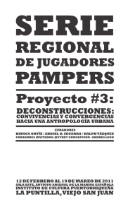 SERIE PAMPERS REGIONAL Proyecto #3: