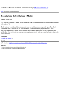 Secretariado de Solidaridad y Misión