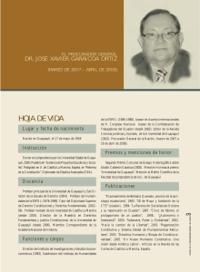 HOJA DE VIDA (MARZO DE 2007 – ABRIL DE 2008)