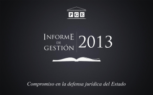 Presentación del Informe de Gestión 2013