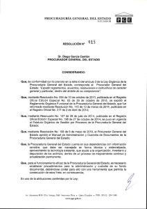 Resolución No.015 Manual de Adminstración, Conservación y Custodia de Documentos de la Procuraduría General del Estado (Archivo PDF, peso 2.29 MB)