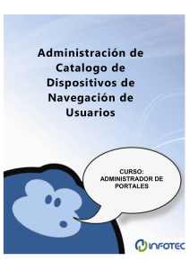 Administración de Catálogo de Dispositivos de Navegación de Usuarios