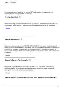 En esta seccion podra descargar en formato PDF las principales... relacionadas a la municipalidad de Chalchuapa.
