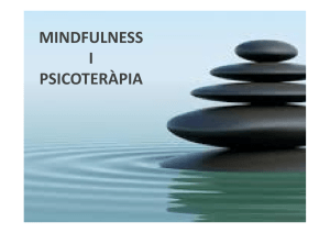 Mindfulness I Psicoteràpia