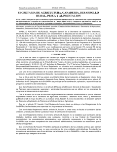 DOF-SAGARPA-030913-PROCAMPO_Lineamientos