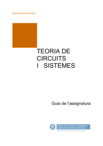 Teoria de Circuits i Sistemes