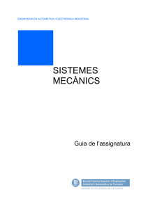 Sistemes Mecànics