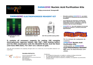 DANA GENE Nucleic Acid Purification Kits