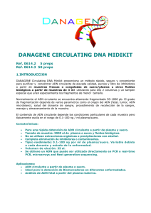 DANAGENE CIRCULATING DNA MIDIKIT  Ref. 0614.2 Ref. 0614.3